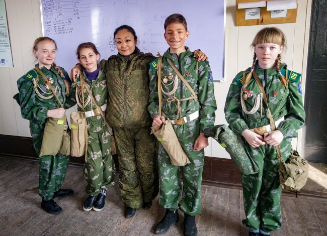 Воспитанники военно-патриотического клуба «Гвардеец» приняли участие в военно-полевых сборах