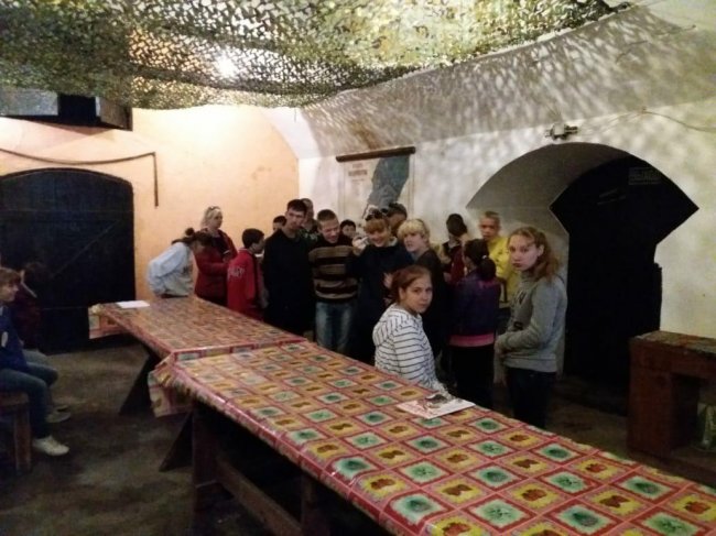 Экскурсия по владивостокской крепости для детей школы интерната