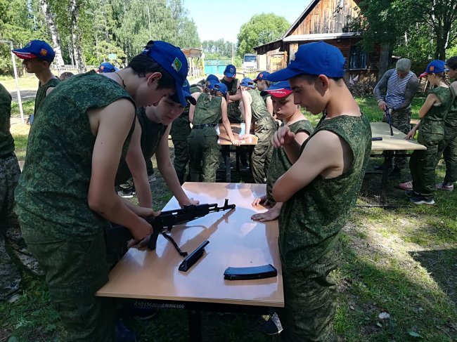 Второй день пребывания делегации молодёжного крыла Боевое Братство Приморского Края в лагере в Кирове