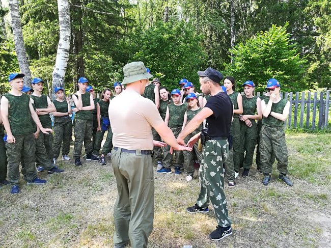 Фото отчет о пребывании делегации детей Приморья в лагере Боевое Братство г. Ковров