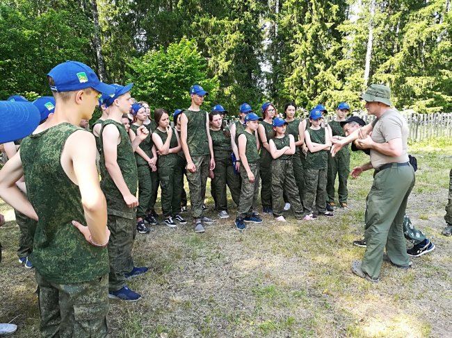 Фото отчет о пребывании делегации детей Приморья в лагере Боевое Братство г. Ковров