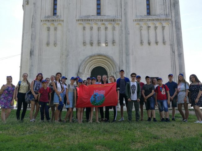 Делегация Юно- гвардейцев из Приморского края от Боевого Братства недавно посетили города Золотого Кольца