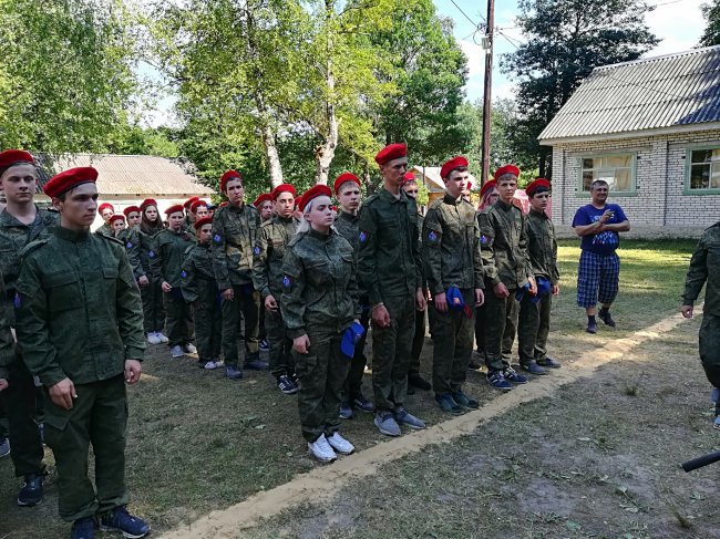Делегация молодежного крыла Боевое Братство Приморского Края заняла почётное второе место в лагере г Ковров
