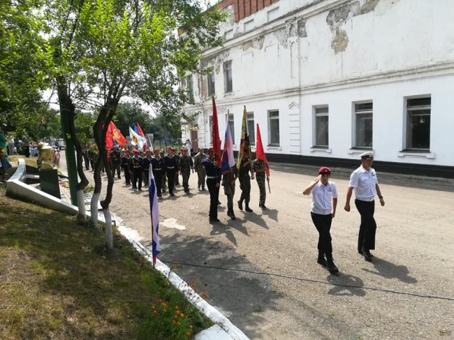 Члены молодёжного крыла Боевое Братство Приморского Края приняли участие в праздновании дня образования службы в ПГТ