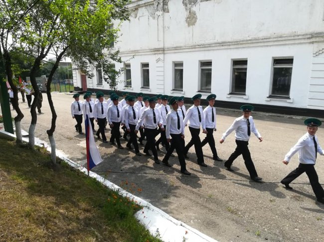 Члены молодёжного крыла Боевое Братство Приморского Края приняли участие в праздновании дня образования службы в ПГТ