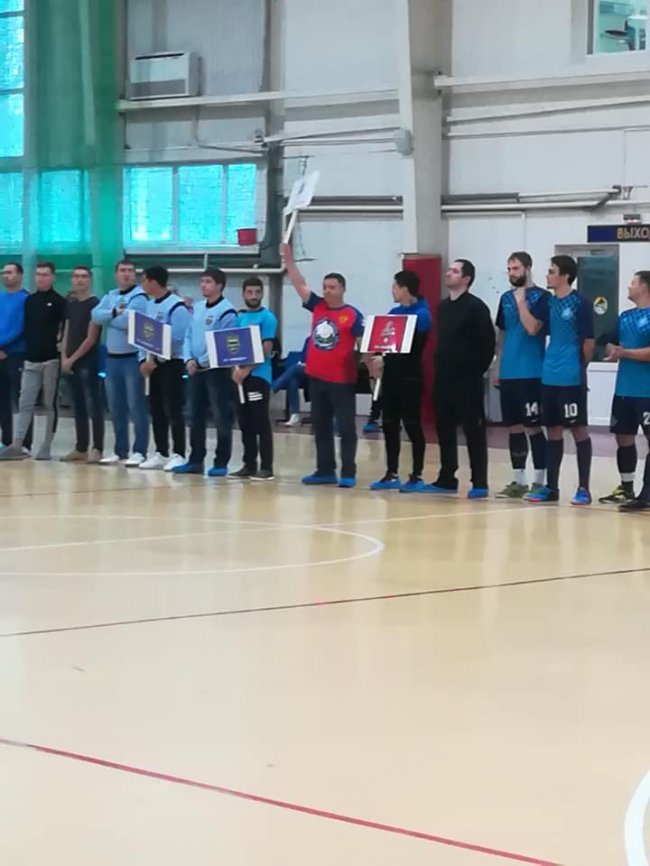  Футбольная команда Боевое Братство Приморского Края принимает участие в турнире по мини футболу