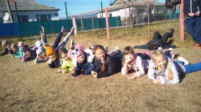 «Зарница» в школе села Новолитовск 